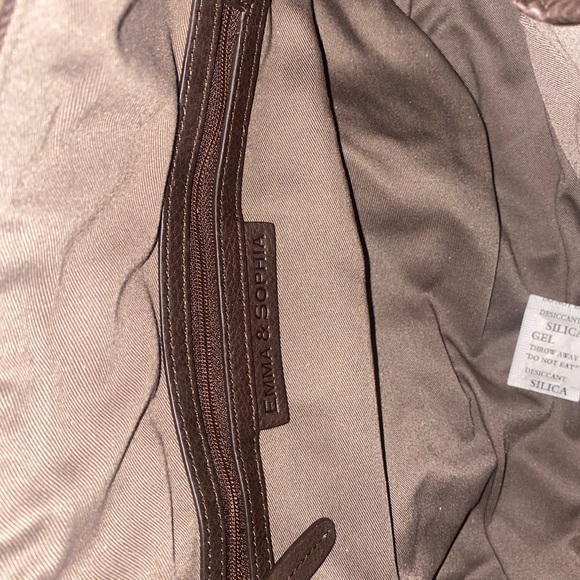 Emma & Sophia Python Snake Skin Crossbody Shoulder Purse Bag NEW - Picture 6 of 6